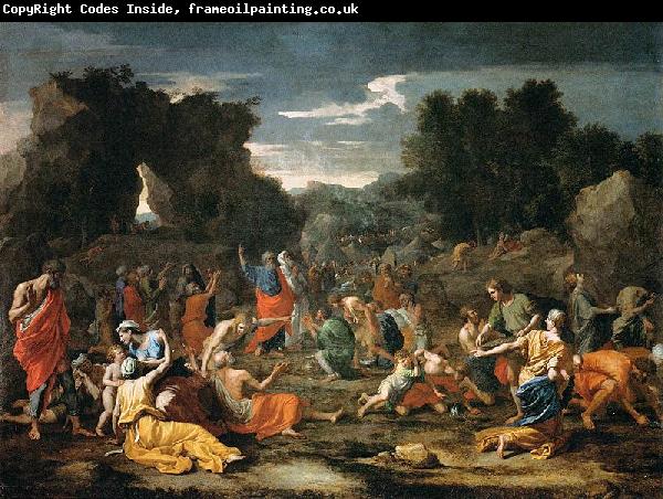 Nicolas Poussin 'The Jews Gathering the Manna in the Desert